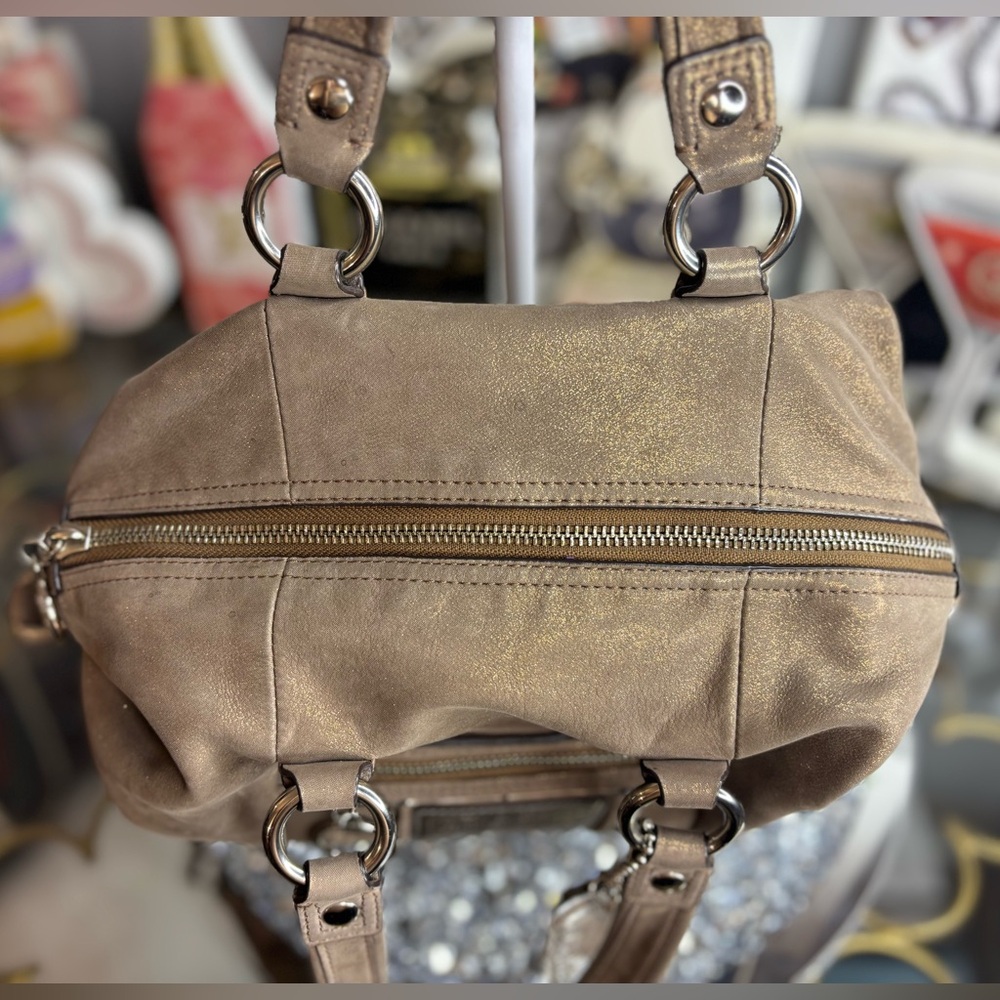 Coach 2010 Poppy “Lucky Penny” satchel GUC - Picture 6 of 15